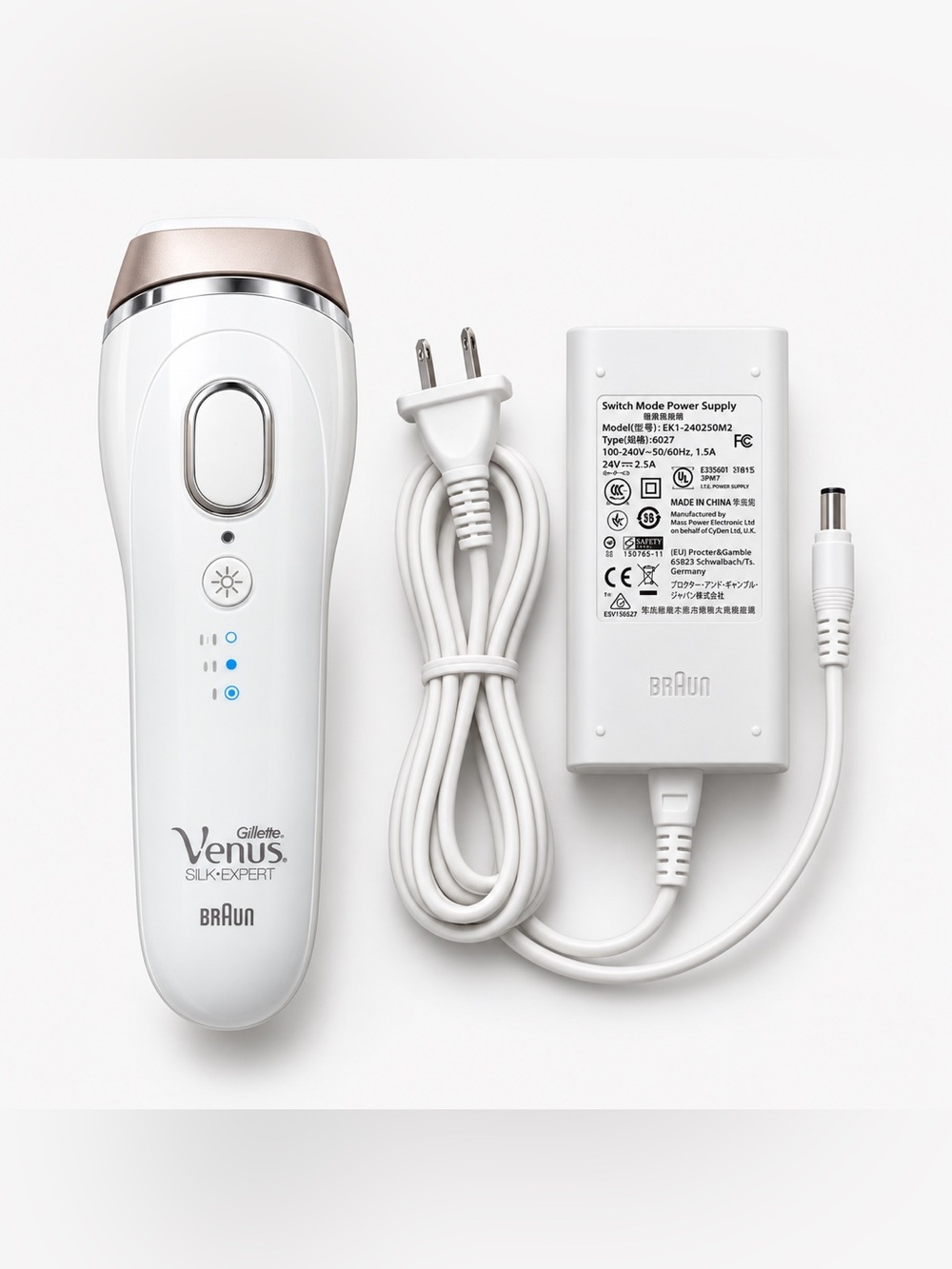 Braun Gillette Venus Silk-Expert IPL Hair Removal System Type 6029